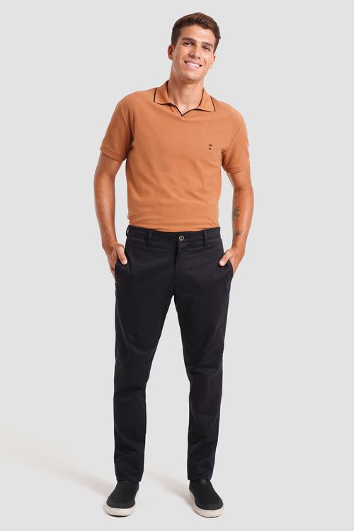 Calça Chino Premium- Marinho