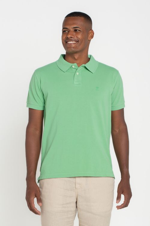 Polo Basica Verao 24 Menta