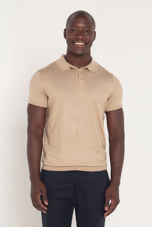 Polo Tricot Savana- Kaki