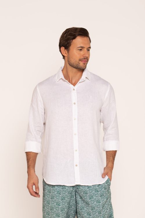 Camisa Ml Linho Frescor