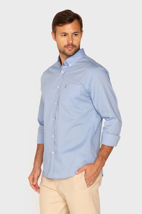 CAMISA TRICOLINE ELASTANO Button Down