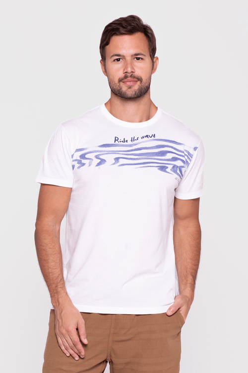 Tshirt Silk Ride The Wave