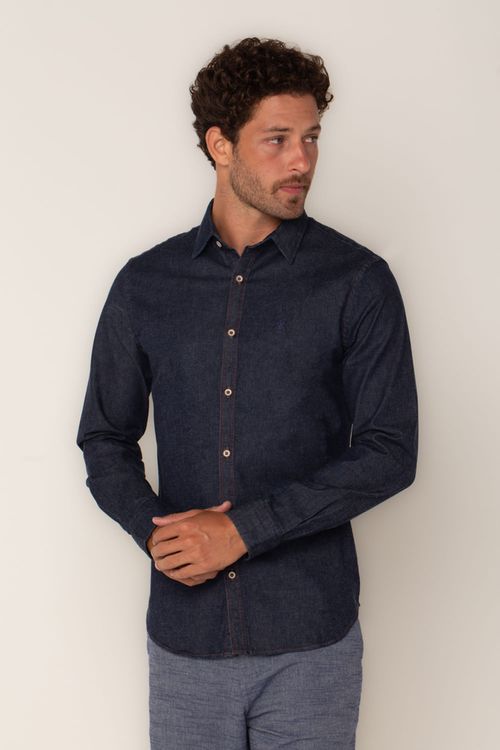 CAMISA JEANS ML LUNAR