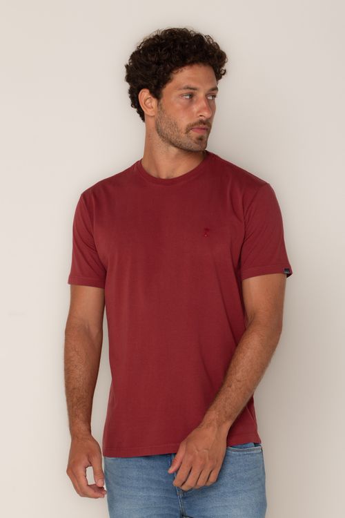 Tshirt Basica Inv 25 Carmin