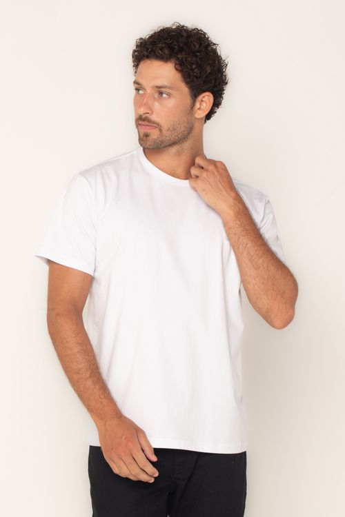 Tshirt Pima Inv 25 Branco