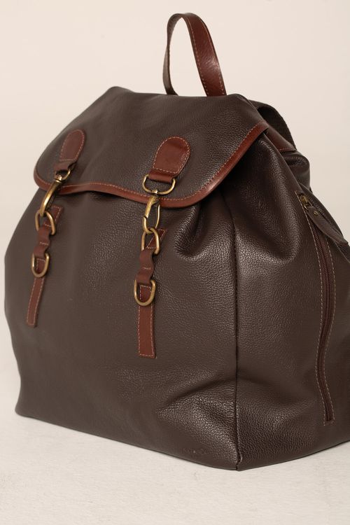 Mochila Pequena Couro Classic
