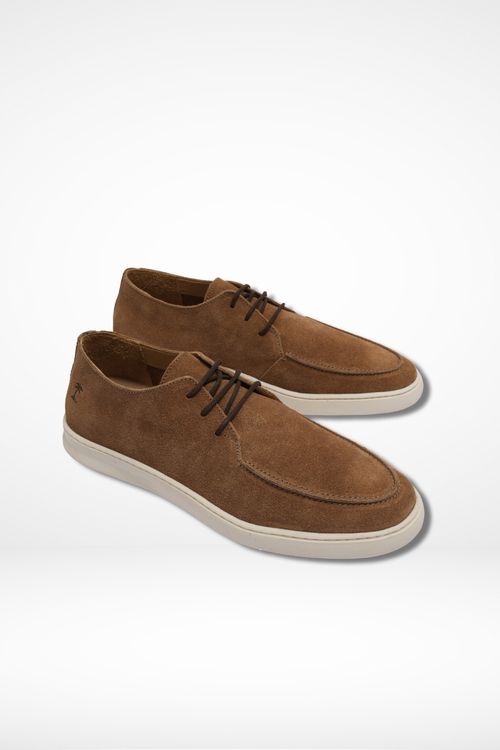 Sapato Premium Camurca Caramelo