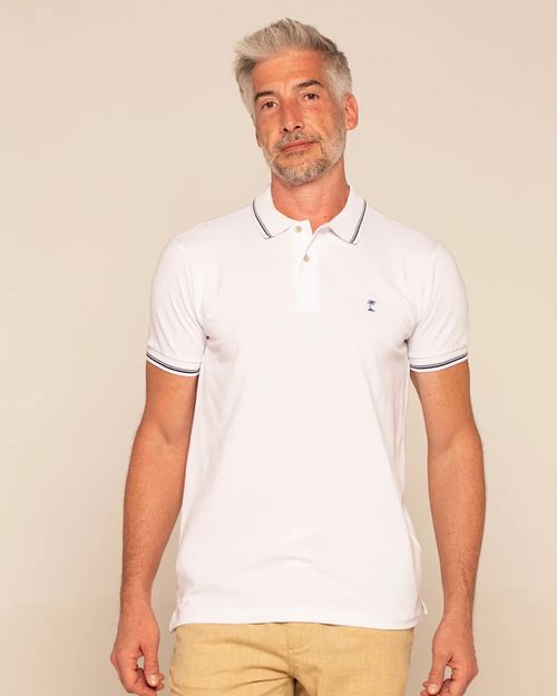 Polo Mc Premium Friso Branca